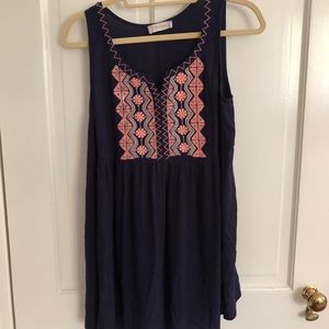 Embroidered dress